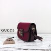 Replica Gucci G 1955 Horsebit Red Denim - premium superclone handbag