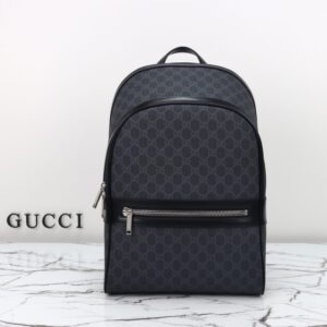 Replica Gucci GG Supreme Large Backpack - high-end replica designer purse