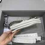 Replica Balenciaga Small Bb White - 1:1 premium replica handbag