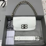 Replica Balenciaga Small Bb White - high-end replica designer purse