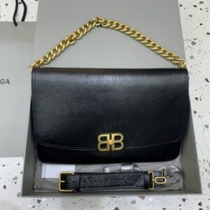 Fake Balenciaga Large Bb Black - affordable luxury replica bag