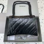 Replica Balenciaga Crush Large Full Black