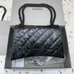 Replica Balenciaga Crush Large Full Black