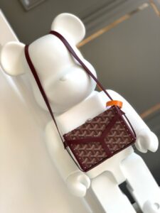Replica Goyard Minaudière Trunk Bag Bordeaux - 1:1 premium replica handbag