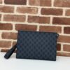 Fake Gucci GG Canvas Pouch Blue - ultra-realistic fake purse