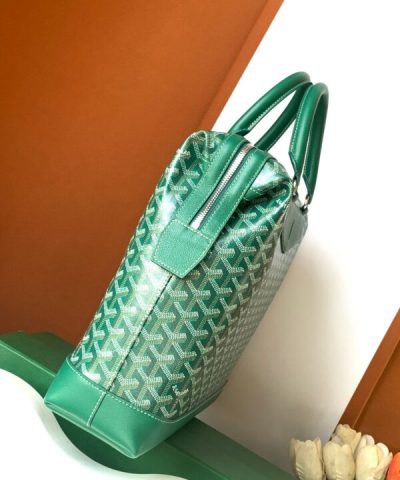 Fake Goyard Cisalpin Document Case Green - elite factory replica handbag