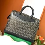 Custodia per documenti Replica Goyard Cisalpin nera