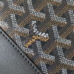 Custodia per documenti Replica Goyard Cisalpin nera