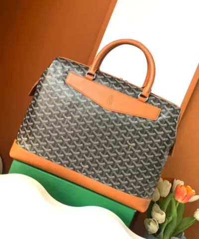 Fake Goyard Cisalpin Document Case Brown - high-end replica designer purse