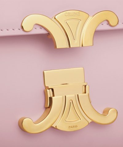 Fake Celine Triomphe Mini Pink - high-quality designer bag dupe