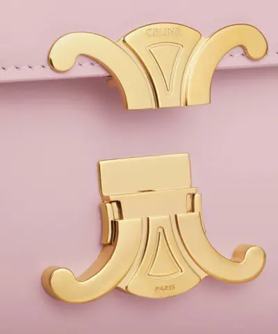 Fake Celine Triomphe Mini Pink - high-quality designer bag dupe