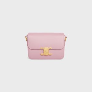 Fake Celine Triomphe Mini Pink - high-end replica designer purse