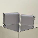 Replica Celine Triomphe Mini Grey