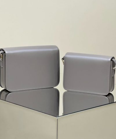 Fake Celine Triomphe Mini Grey - ultra-realistic fake purse