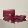 Fake Celine Triomphe Mini Bordeaux - premium superclone handbag