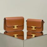 Replica Celine Triomphe Mini Brown - 1:1 premium replica handbag