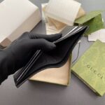 Replica Gucci Double G Bifold Wallet Canvas - premium superclone handbag