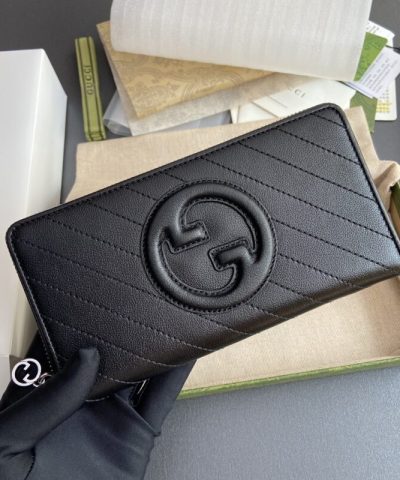 Fake Gucci Blondie Zip – Up Wallet - affordable luxury replica bag