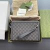 Replica Gucci G Ophidia Clutch Grey - designer handbag clone
