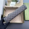 Replica Gucci G Ophidia Clutch Grey - ultra-realistic fake purse