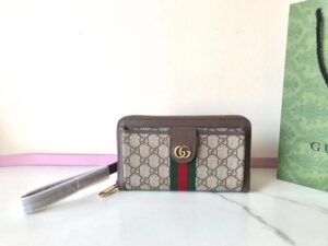 Fake Gucci Ophidia GG Wallet Beige - top-grade luxury bag dupe