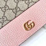 Replica Gucci GG Marmont Chain Bag Pink - top-grade luxury bag dupe
