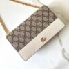 Replica Gucci GG Marmont Chain Bag White - high-quality designer bag dupe