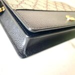 Replica Gucci GG Marmont Chain Bag Black - 1:1 premium replica handbag