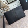 Replica Prada Large Pouch Black - affordable luxury replica bag