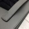 Fake Prada Saffiano New Pouch Grey - ultra-realistic fake purse