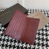Fake Bottega Veneta Intrecciato Wallet Red - ultra-realistic fake purse