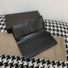 Fake Bottega Veneta Intrecciato Wallet Black - top-grade luxury bag dupe