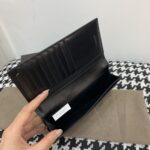 Replica Bottega Veneta Intrecciato Wallet Black - affordable luxury replica bag