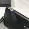 Fake Prada Saffiano Pouch Silver - ultra-realistic fake purse