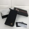 Replica Prada Saffiano Long Wallet Black - best quality fake designer bag