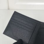 Replica Prada Bifold Wallet Black - high-end replica designer purse