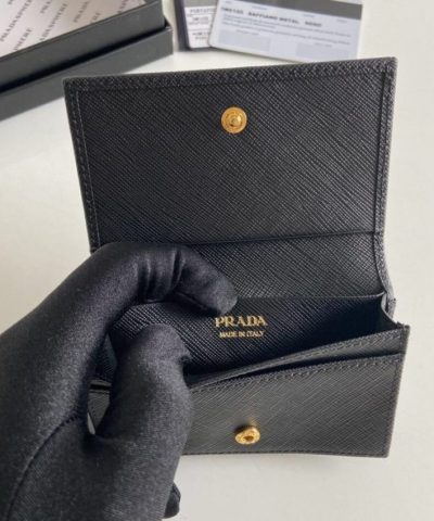 Fake Prada Saffiano Wallet Full Color - designer handbag clone