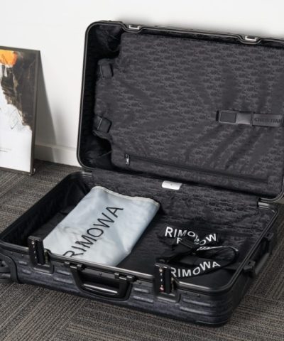 Rimowa & Dior Suitcase Black - high-quality designer bag dupe