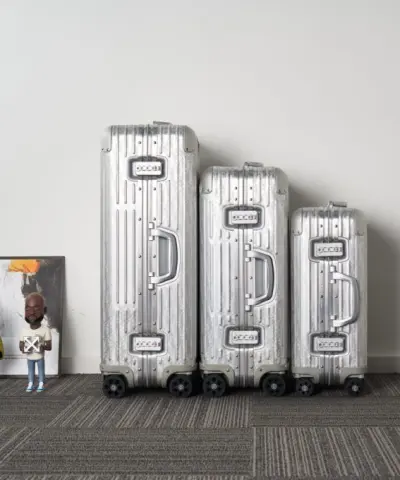 Rimowa & Dior Suitcase Silver - ultra-realistic fake purse