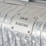 Rimowa & Dior Suitcase Silver - top-grade luxury bag dupe