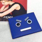 Replica Fendi Card Holder Blue