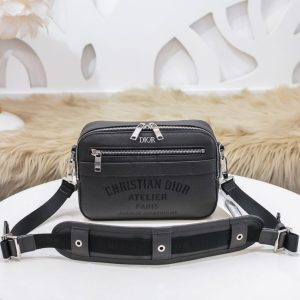 Replica Dior Safari Bag With Strap Black - best quality fake designer bag