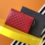 Yves Saint Laurent Envelope Flap Wallet - high-end replica designer purse