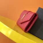 Yves Saint Laurent Envelope Flap Wallet - top-grade luxury bag dupe