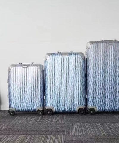 Rimowa & Dior Suitcase Light Blue - ultra-realistic fake purse