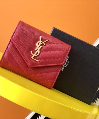 Yves Saint Laurent Tri-Fold Wallet - ultra-realistic fake purse