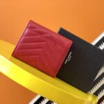 Yves Saint Laurent Tri-Fold Wallet - top-grade luxury bag dupe