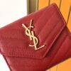 Yves Saint Laurent Tri-Fold Wallet - best quality fake designer bag