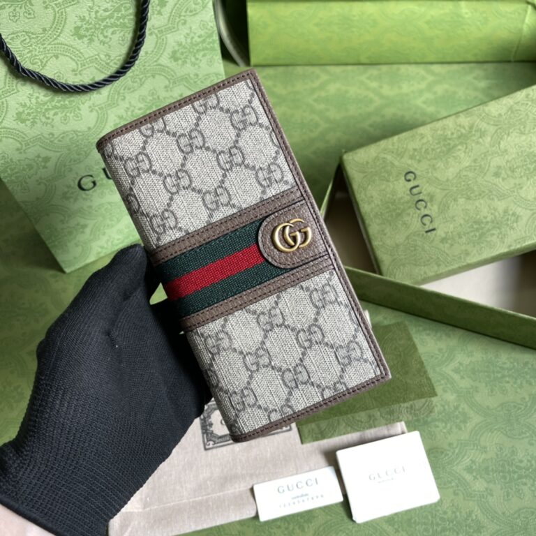 Replica Gucci   Interlocking Long Wallet - affordable designer bags