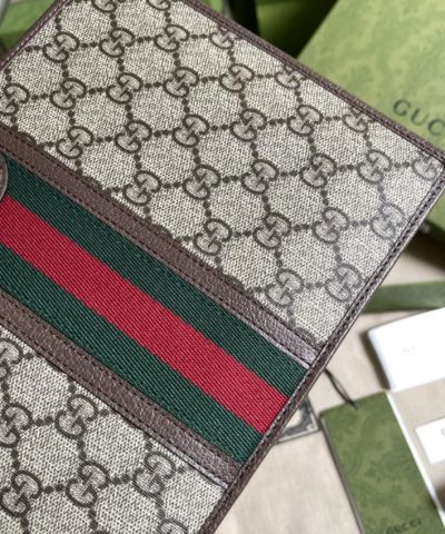 Fake Gucci Ophidia Web Clutch - affordable luxury replica bag